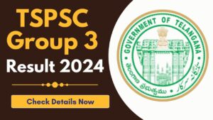 TSPSC Group 3 Result 2024